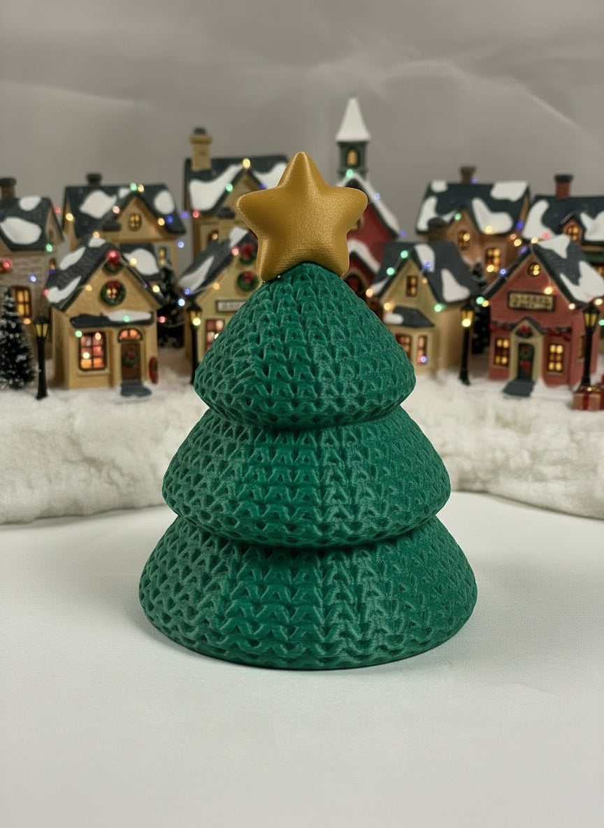 Knitted Christmas Tree