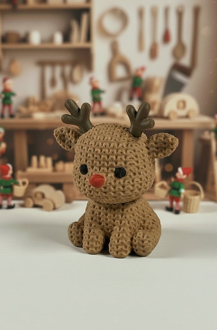 Knitted Reindeer